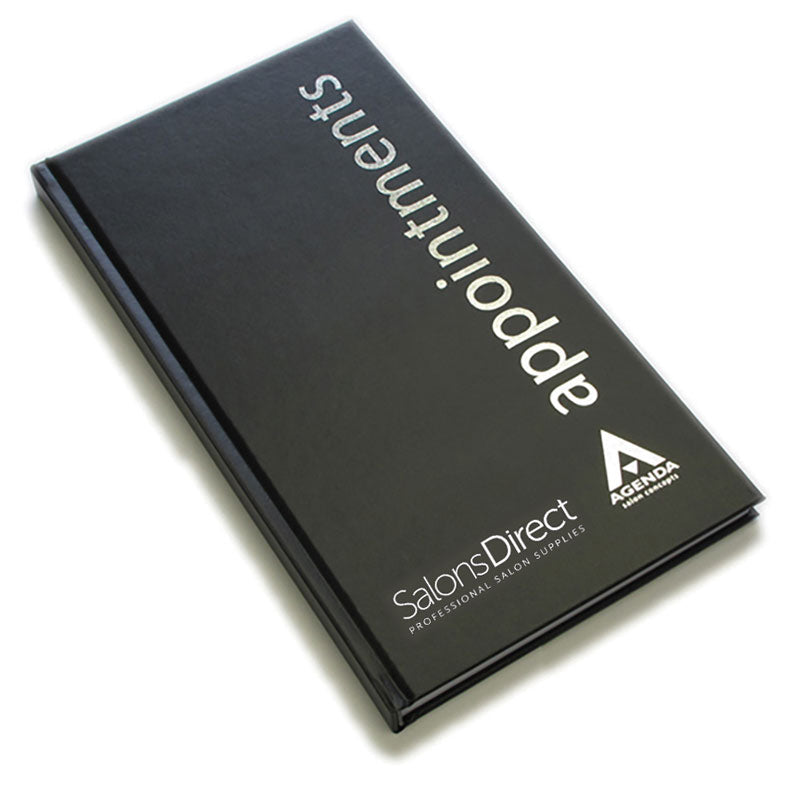 Salons Direct Appointment Book 3 Column Black