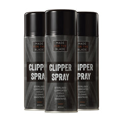Made For The Blade Clipper Spray Trio Pack 400ml