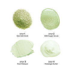 Voesh Pedi In A Box Deluxe 4 Step Olive Sensation