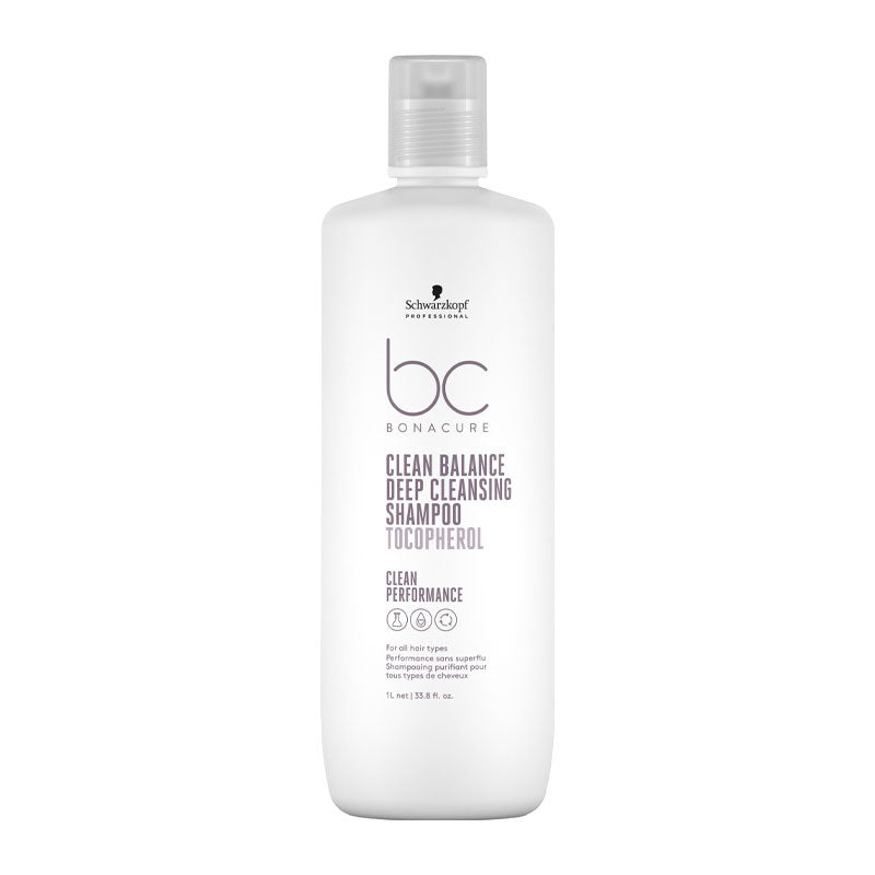 Bonacure Clean Balance Deep Cleansing Shampoo 1000ml by Schwarzkopf