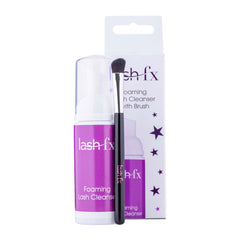 Lash FX Foaming Lash Cleanser 60ml & Cleansing Brush