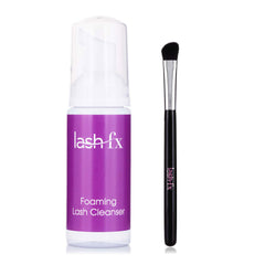 Lash FX Foaming Lash Cleanser 60ml & Cleansing Brush