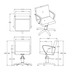 REM Shiraz Styling Chair