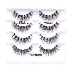 Ardell Multipack Faux Mink Wispies Strip Lashes 4pk