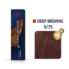 Wella Koleston Perfect Me+ 60ml 6/75 Dark Brunette Mahogany Blonde