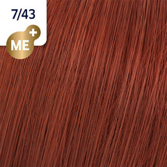 Wella Koleston Perfect Me+ 60ml 7/43 Medium Blonde Red Gold