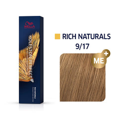 Wella Koleston Perfect Me+ 60ml 9/17 Very Light Ash Brunette Blonde