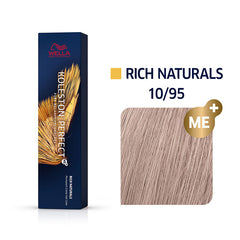 Wella Koleston Perfect Me+ 60ml 10/95 Lightest Blonde Cendre Mahogany