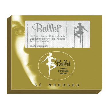 Ballet Gold Plated Needles K3 003 (x50)