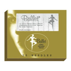 Ballet Gold Plated Needles K3 003 (x50)