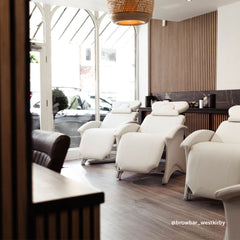 Lotus Monroe Eyebrow/Eyelash Beauty Bed White