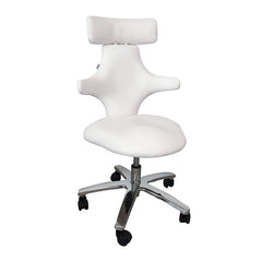 Lotus Monroe Therapist Stool White