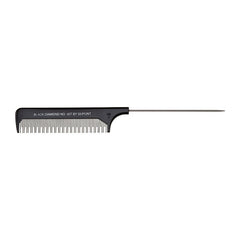 Black Diamond Back Combing Pin Tail Comb