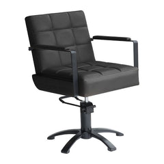 Lotus Westbury Black Styling Chair 5 Star Base