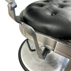 Lotus Gilbert Black Barber Chair