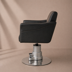 Lotus Chilton Black Styling Chair With Wireless Motorised Base