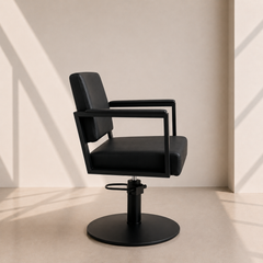 Lotus Madrid Black Styling Chair Black Base