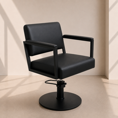 Lotus Madrid Black Styling Chair Black Base