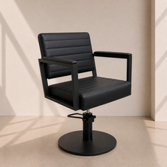 Lotus Oslo Black Styling Chair Black Base