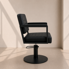Lotus Oslo Black Styling Chair Black Base