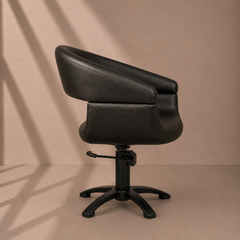 Lotus Chicago Black Styling Chair 5 Star Black Base