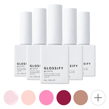 Glossify Bright White 15ml Hema Free Gel Polish