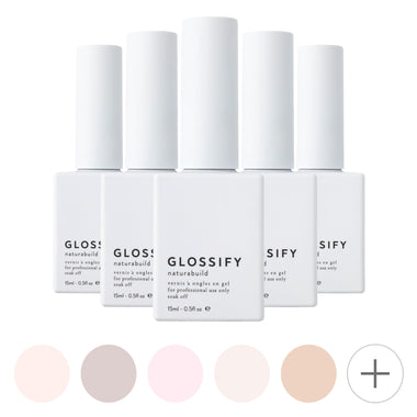 Glossify Nude Naturabuild 15ml Builder Gel