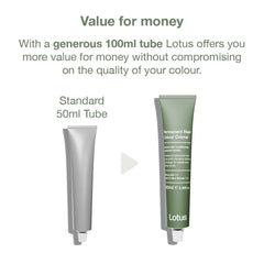 Lotus 100ml Permanent Hair Colour Creme