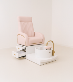 Lotus Darcy Pink Pedicure Spa Chair