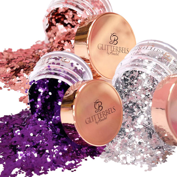 Glitterbels Loose Glitter 15g Crystal Fine