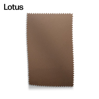 Lotus Milan Range Coffee Fabric Swatch