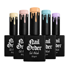 Nail Order Noir Gel Polish TPO & Hema Free 15g