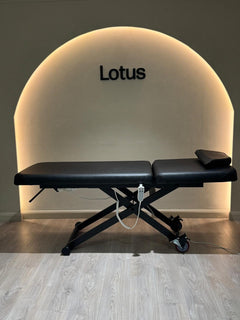 Lotus Aries Motorised Beauty Bed Black