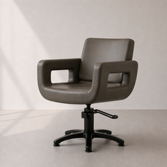 Lotus Crosby Clay Styling Chair 5 Star Black Base