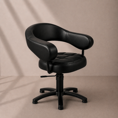 Lotus Corby Black Styling Chair 5 Star Black Base