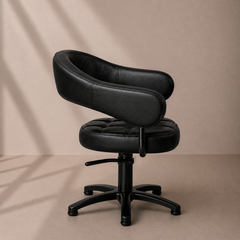 Lotus Corby Black Styling Chair 5 Star Black Base