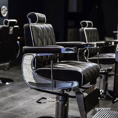 Lotus Eastwood Barber Chair Black