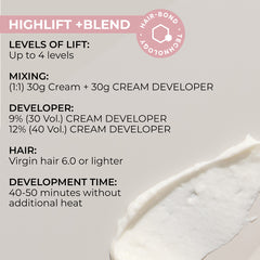 Indola BLONDE EXPERT Highlift+Blend H.0+ Natural+ 60ml
