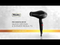 WAHL Pro Keratin Hair Dryer Black 2200W