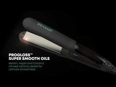 REVAMP Steamcare Ceramic Hair Straightener