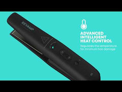 REVAMP Liberate Cordless Compact Ceramic Hair Straightener