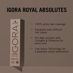 Schwarzkopf Igora Royal Absolutes Age Blend 60ml 8-140 Light Blonde Cendre Beige