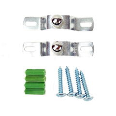 Lotus Barber Pole Silver 96cm