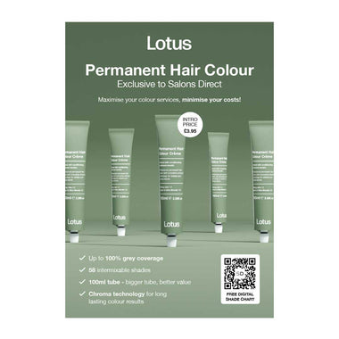 Lotus Permanent Colour Try Me Flyer PROMO ITEM