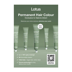 Lotus Permanent Colour Try Me Flyer PROMO ITEM