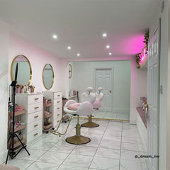 Lotus Monroe Beauty Chair White