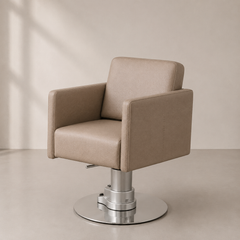 Lotus Murray Caramel Styling Chair Wireless Motorised Base