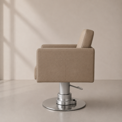 Lotus Murray Caramel Styling Chair Wireless Motorised Base