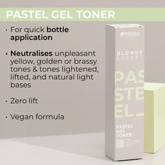 Indola BLONDE EXPERT Pastel Gel Toner G.2 Pearl 60ml