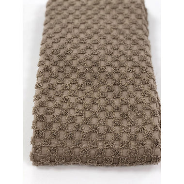 BC Softwear Serenity Spa Waffle Patterned Bath Towel Pebble 70 x 135cm